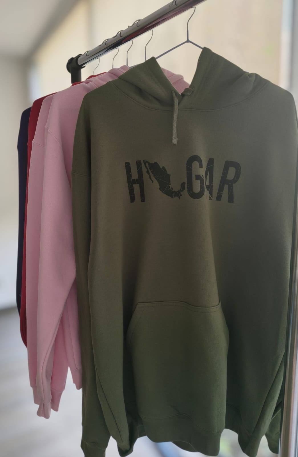Sudadera con capucha HOGAR, unisex