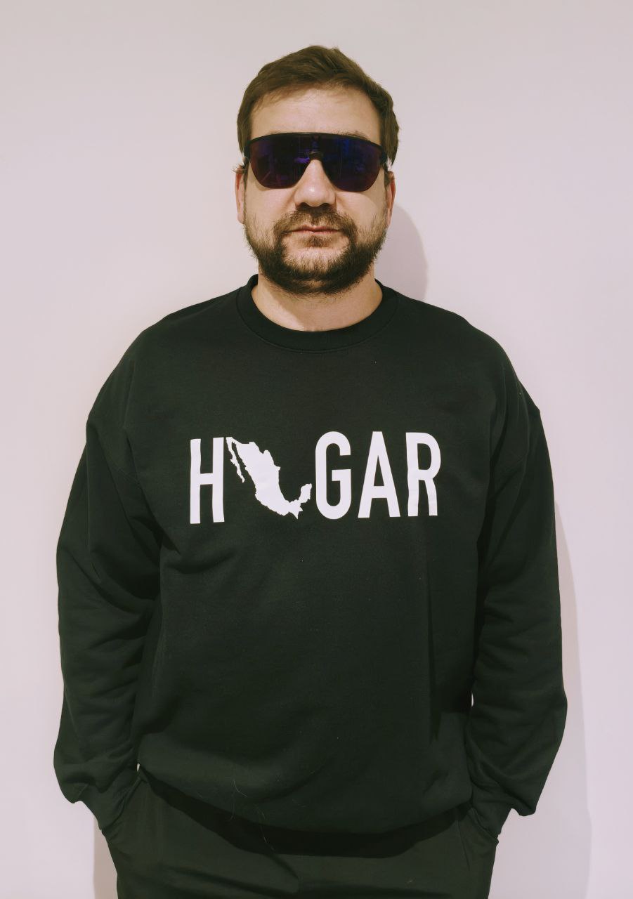 Sudadera de cuello redondo HOGAR, unisex