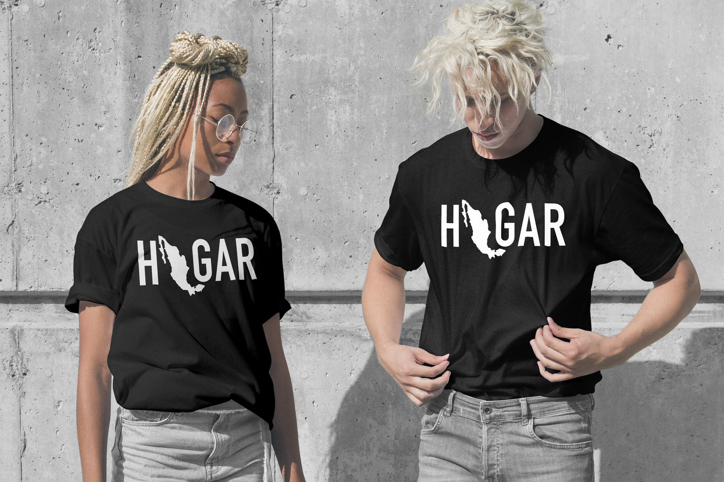 Camiseta HOGAR, 100% Algodón, Unisexo