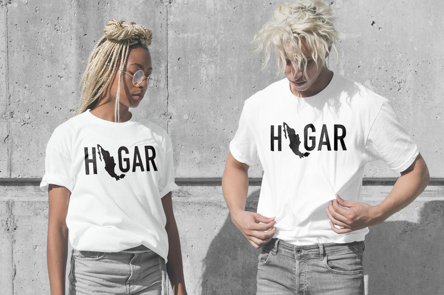 Camiseta HOGAR, 100% Algodón, Unisexo