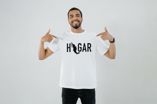 Camiseta HOGAR, 100% Algodón, Unisexo
