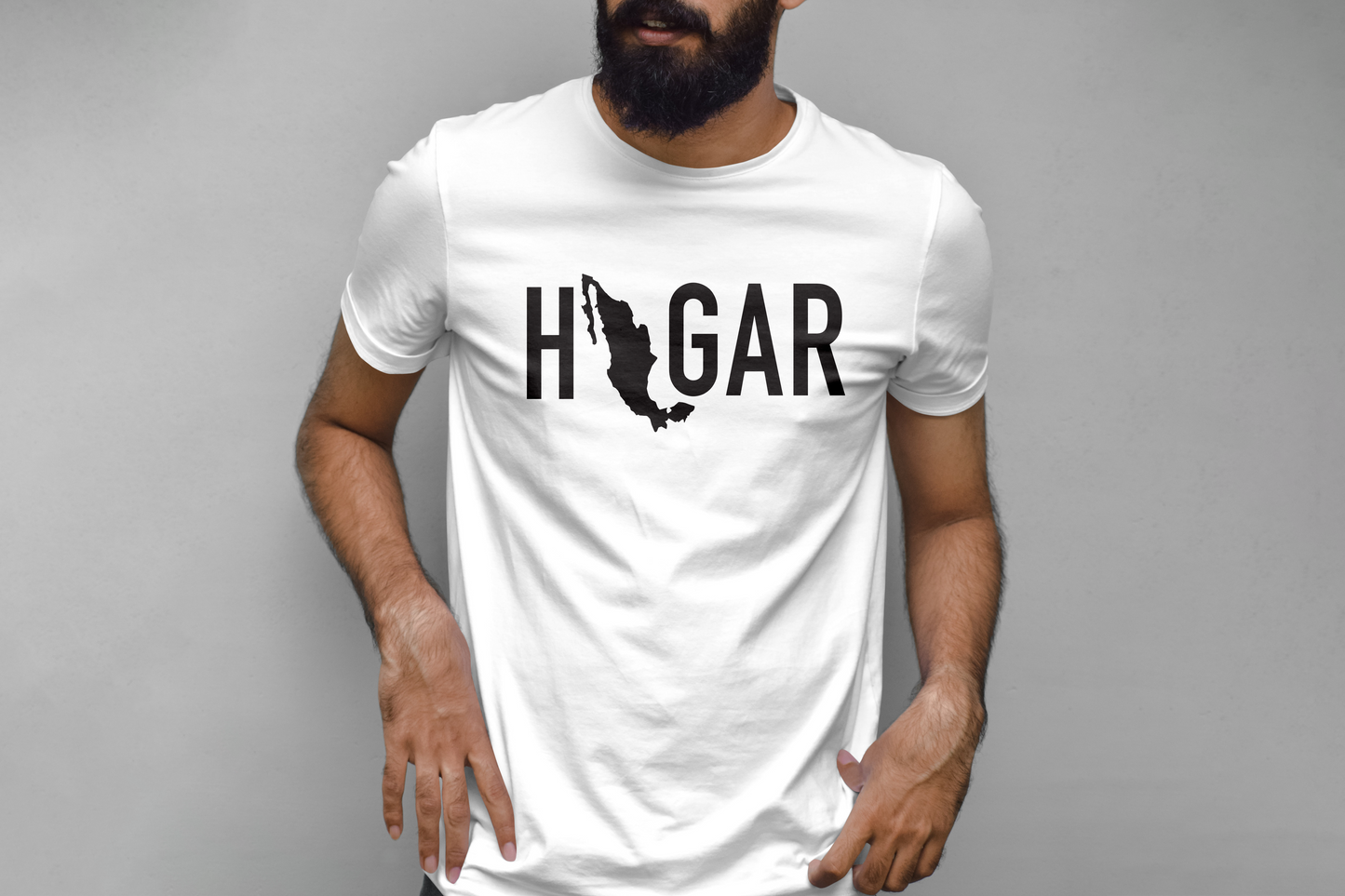 Camiseta HOGAR, 100% Algodón, Unisexo