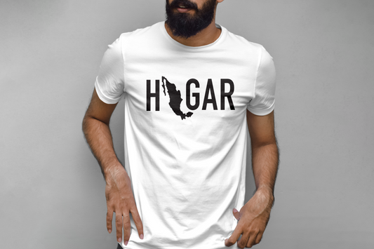 Camiseta HOGAR, 100% Algodón, Unisexo
