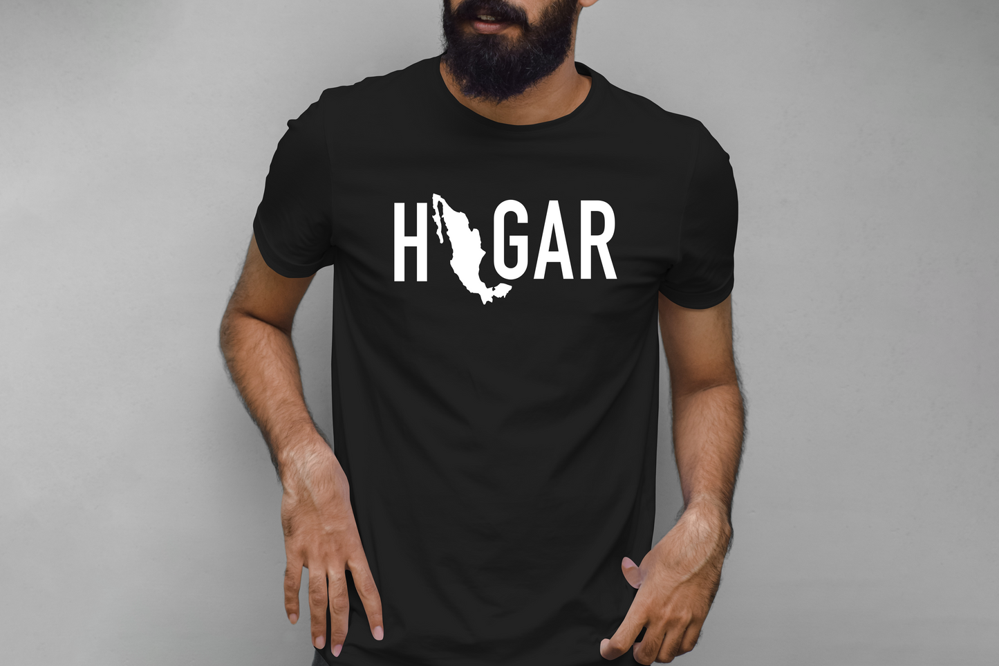 Camiseta HOGAR, 100% Algodón, Unisexo