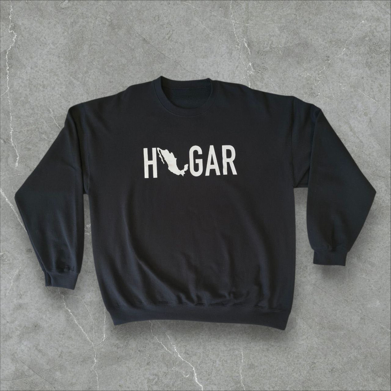 Sudadera de cuello redondo HOGAR, unisex