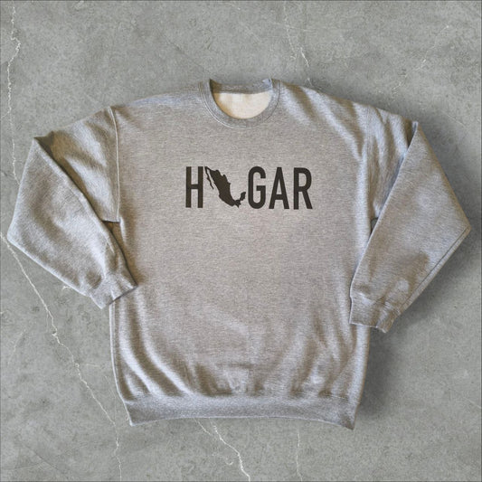 Sudadera de cuello redondo HOGAR, unisex