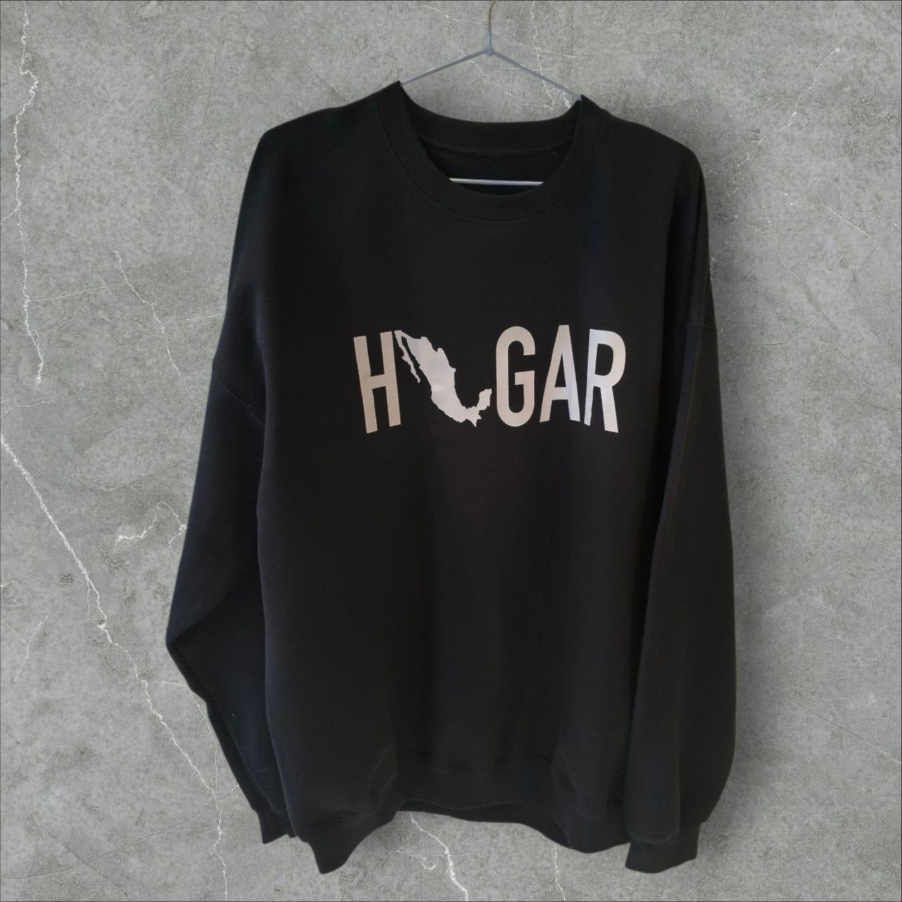Sudadera de cuello redondo HOGAR, unisex
