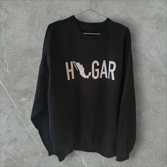 Sudadera de cuello redondo HOGAR, unisex