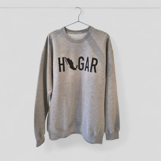 Sudadera de cuello redondo HOGAR, unisex